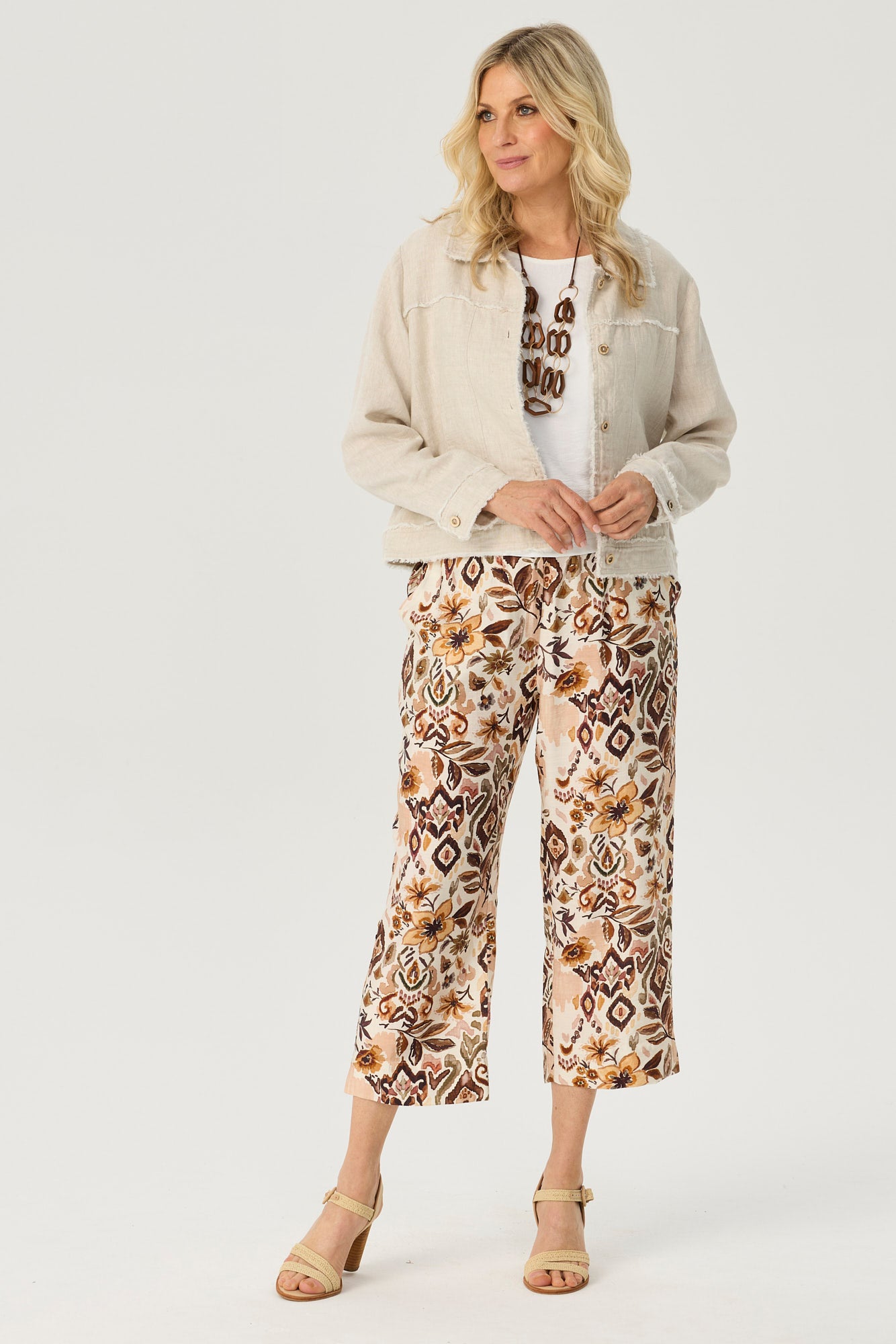 Sierra Print 7/8 Pant