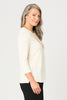 Gibney Rib 3/4 Sleeve Top