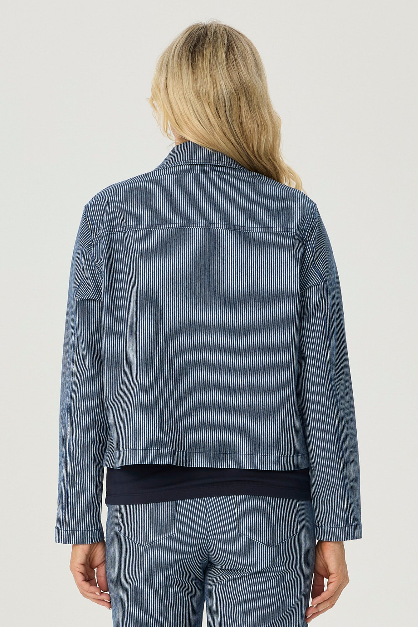 Coastal Stripe Stretch Jacket