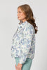 Blue Mood Print Jacket
