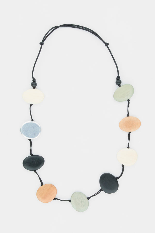Paloma Wooden Necklace