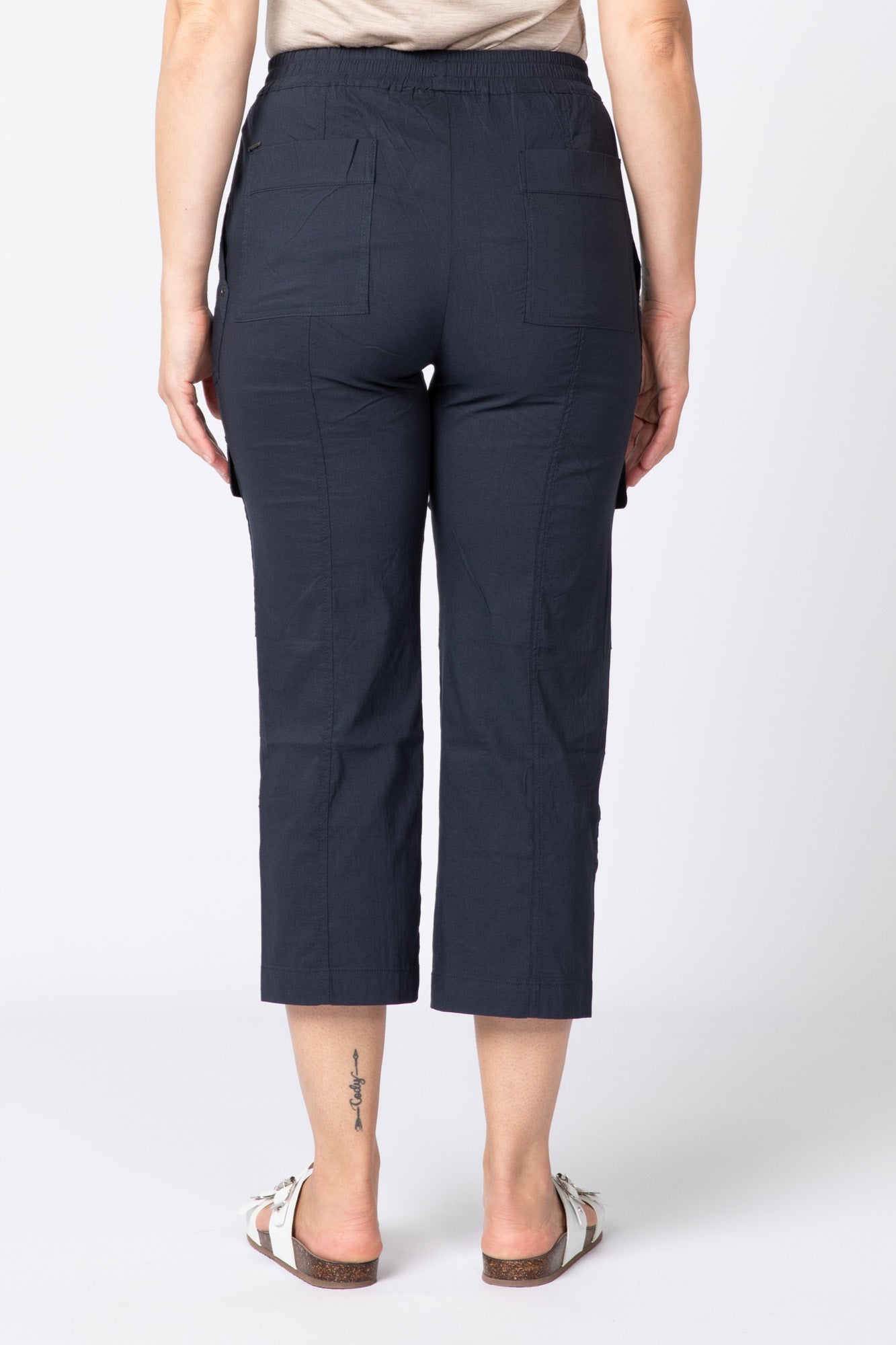 Vibe Stretch Crop Cargo Pant