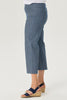 Coastal Stripe Stretch 7/8 Pant