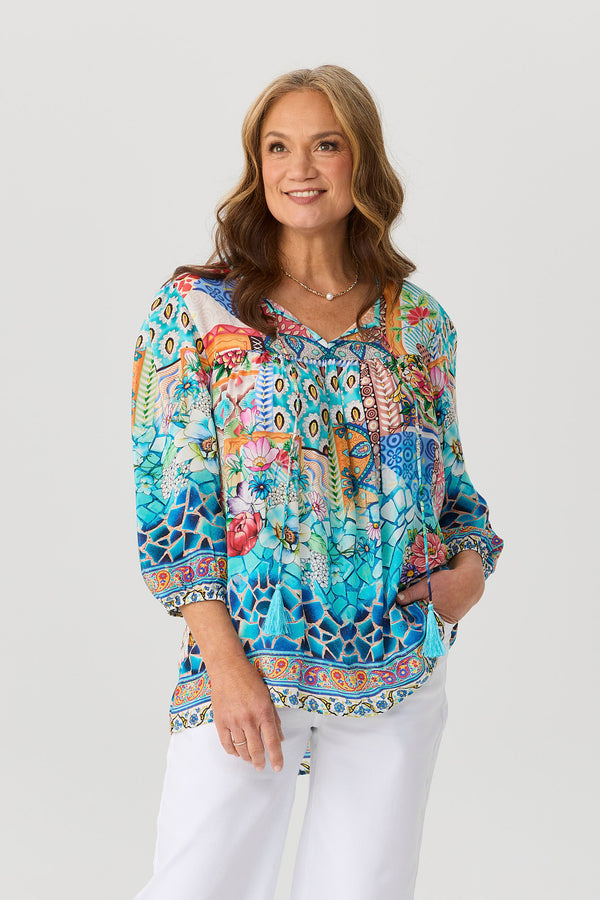 Sunset Beach Relaxed Top