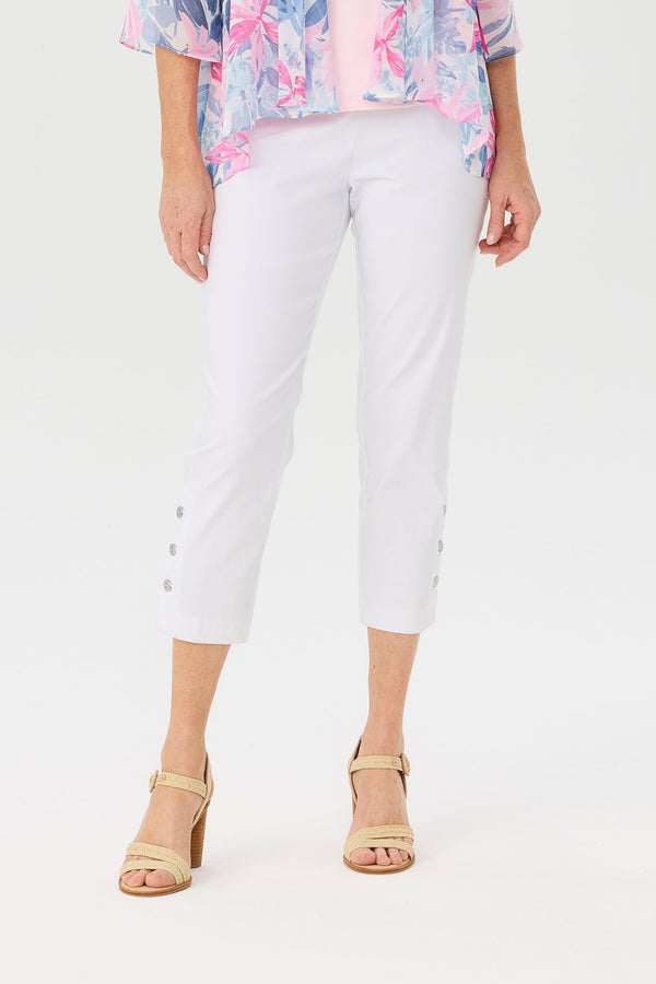 Chaucer 7/8 Button Hem Pant