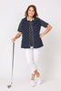 Lakeshore Zip Up Ruched Vest