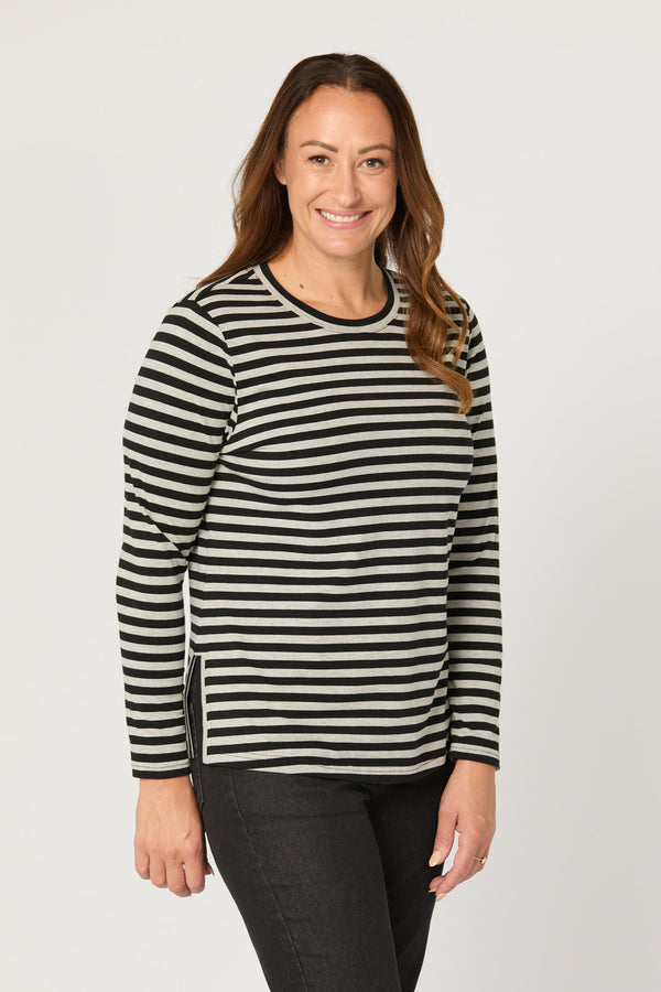Caz Stripe Top