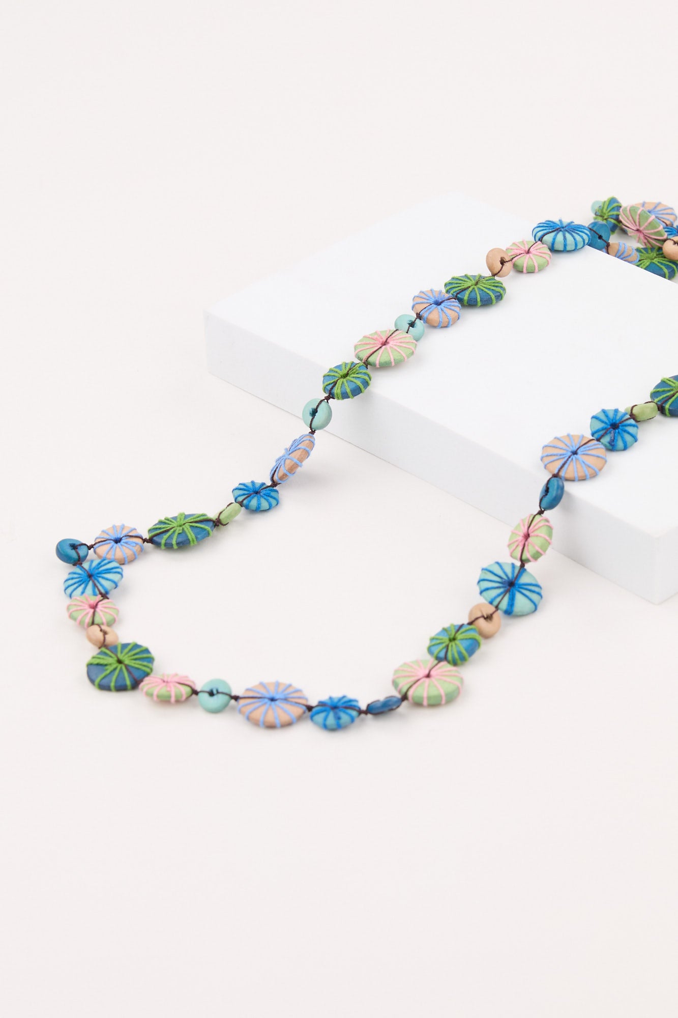 Lucille Wooden Necklace