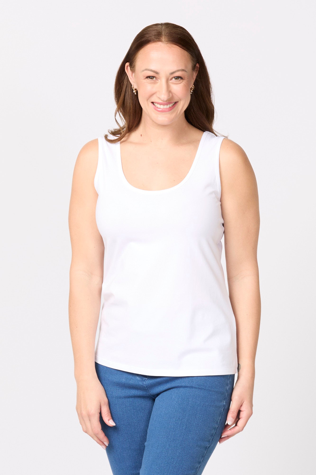 Basics Narrow Strap Singlet