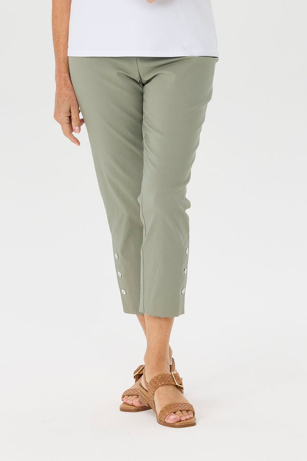 Chaucer 7/8 Button Hem Pant