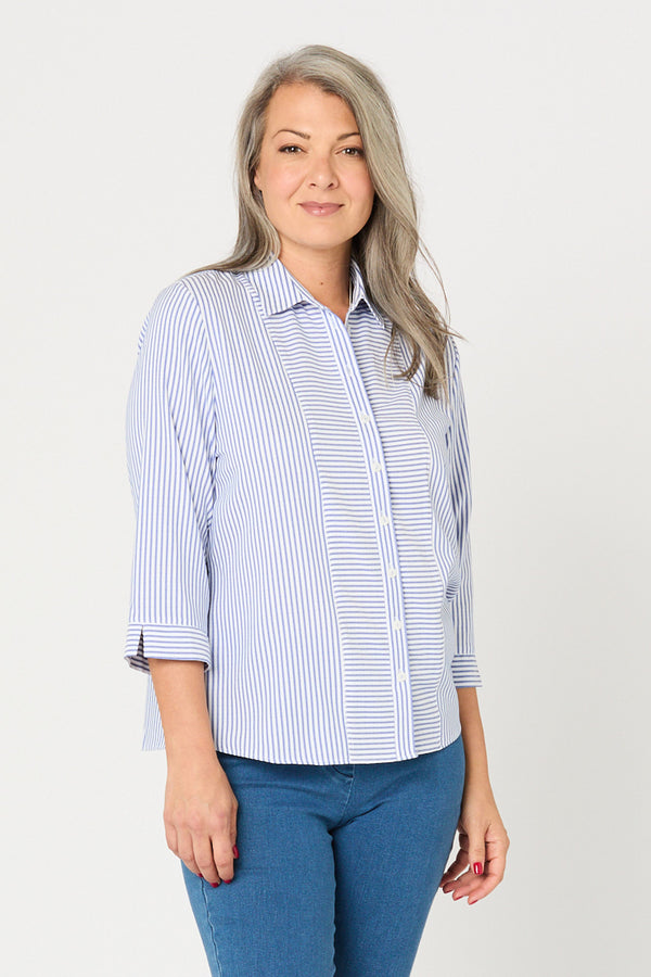 Sailor Stripe 3/4 Sleeve Shirt