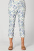 Blue Mood Print 7/8 Pull On Pant