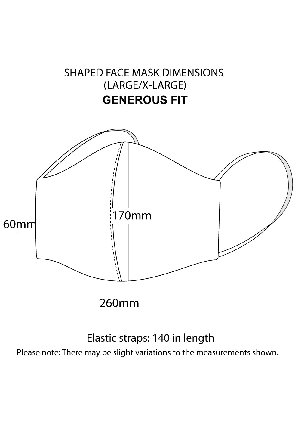 Supervoile Shaped 3/Ply Mask