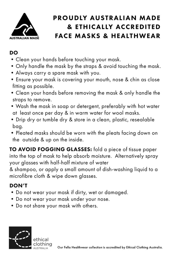 Mondo 3 Ply Mask With Toggle