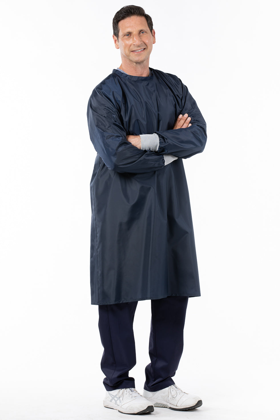 Water Resistant L/s Tie Back Gown