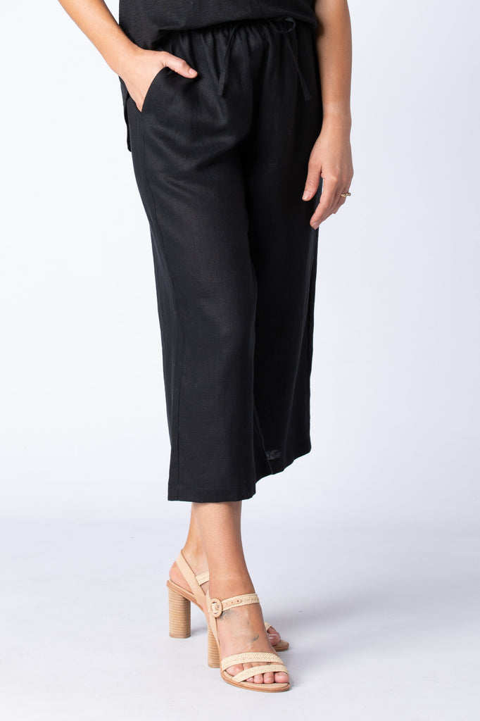 Cologne Pull On Crop Pant
