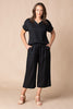 Cologne Pull On Crop Pant