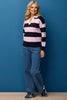 Harris Long Sleeve Stripe Polo Sweater