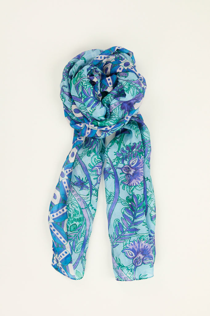 MILES SILK SCARF