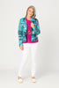 PONTI STRETCH PRINT JACKET