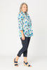 FANTASTIC FLORAL 3/4SLV SHIRT