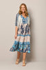Kya Dolman Sleeve Tiered Dress