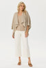 Darcy 7/8 Zip Wide Leg Jean