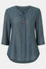Casino 1 Btn 3/4 Sleeve Tunic