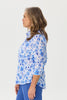 Pietro 3/4 Sleeve Print Shirt