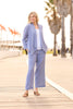 Lumina 3/4 Slv Waterfall Cardi