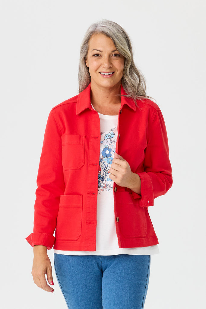 Shelby Stretch Utility Jacket