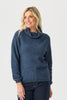 Possum Moss Stitch Cowl Sweater