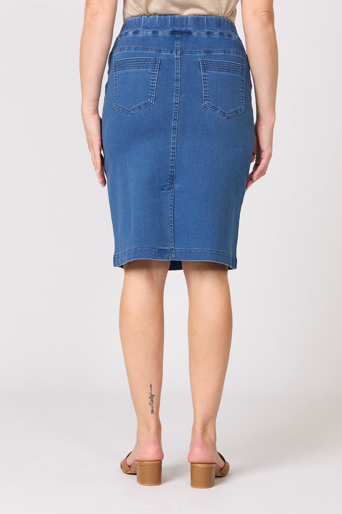 Suzy Stretch Pull On Skirt
