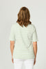 Lido Stripe Elbow Sleeve Tee