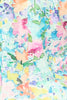 FLEUR V NECK 3/4 SLV PRINT TOP