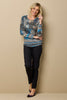 Raquel Long Sleeve Burnout Top