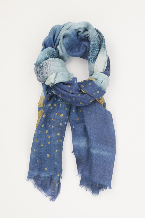 TENILLE WOOL SILK SCARF
