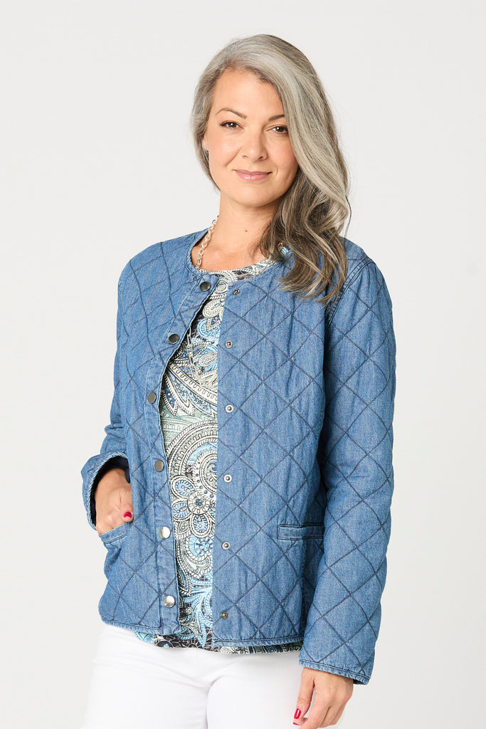 COLETTE SHORT QUILT JACKET