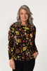 Deluxe Long Sleeve Stretch Velvet Top