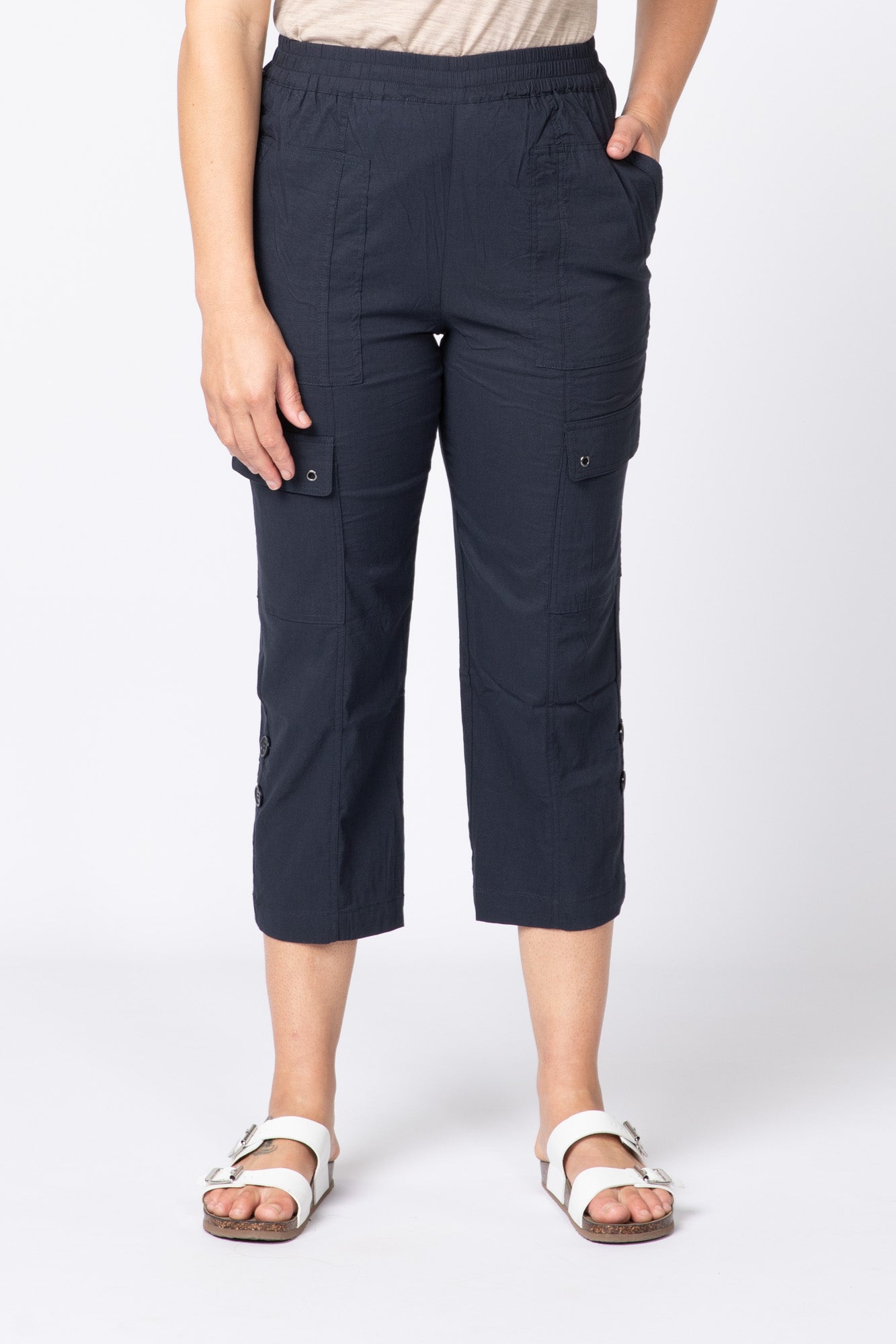 VIBE STRETCH CROP CARGO PANT