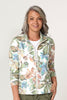 Oasis Print Zip Up Jacket