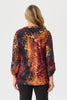 Elvira Burn Out Pleat Top