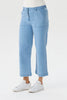 Darcy 7/8 Zip Wide Leg Jean
