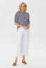 Darcy 7/8 Zip Wide Leg Jean