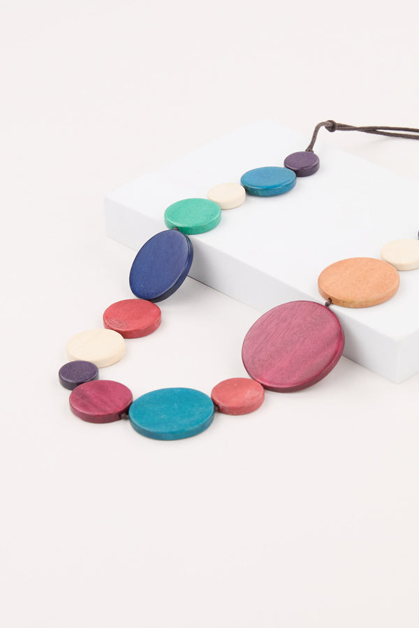 MARGOT WOODEN NECKLACE