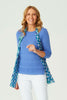 LINNEA 3/4 SLEEVE OTTOMAN SWEATER