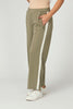 Zen Crop Side Stripe Wide Pants
