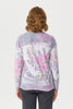 Sylvie Print R-neck Long Sleeve Sweater