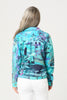 PONTI STRETCH PRINT JACKET