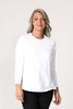 Baz Side Split Long Sleeve Top